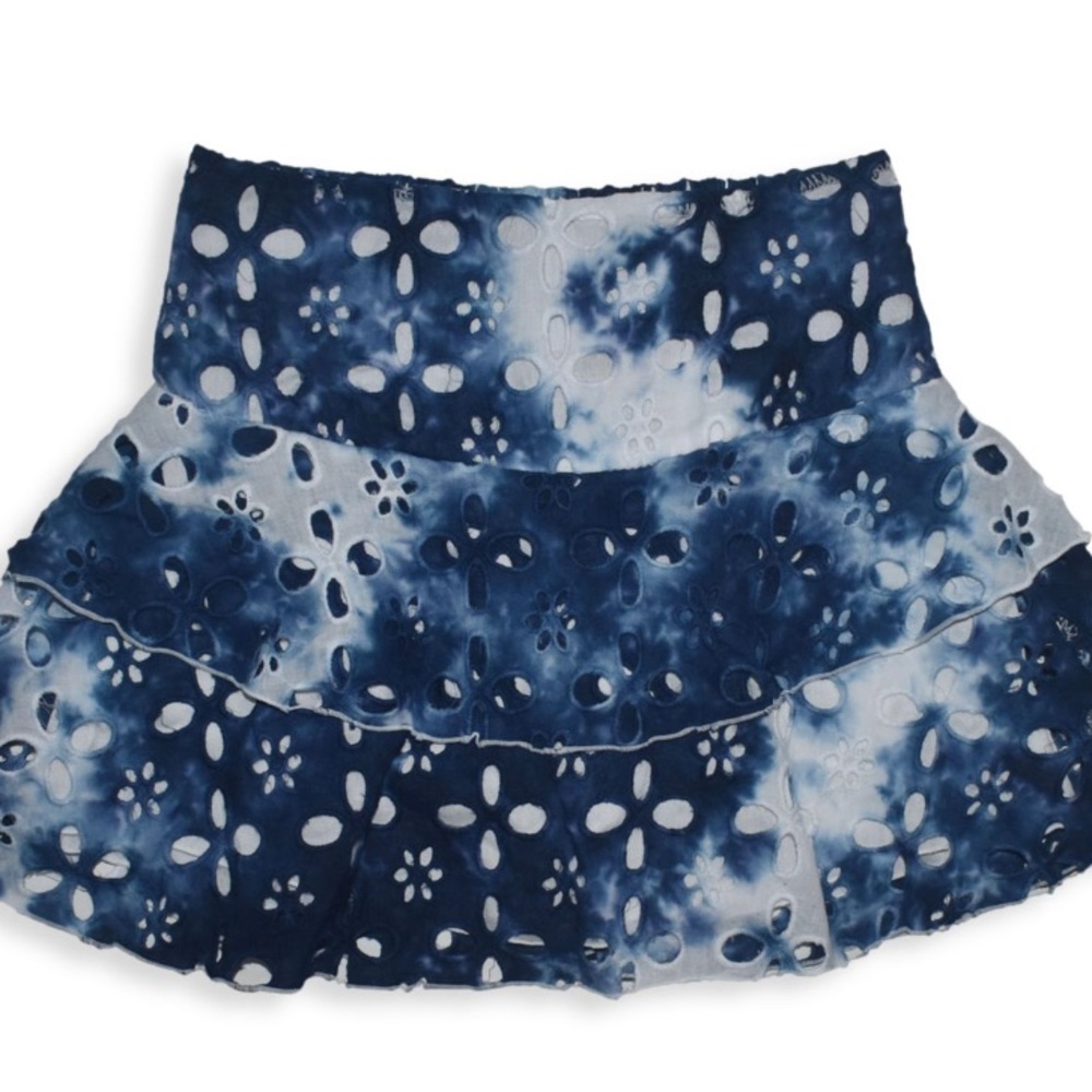 3 Flowers by Zoe FBZ girls tiered eyelet skirts for sale - priced each